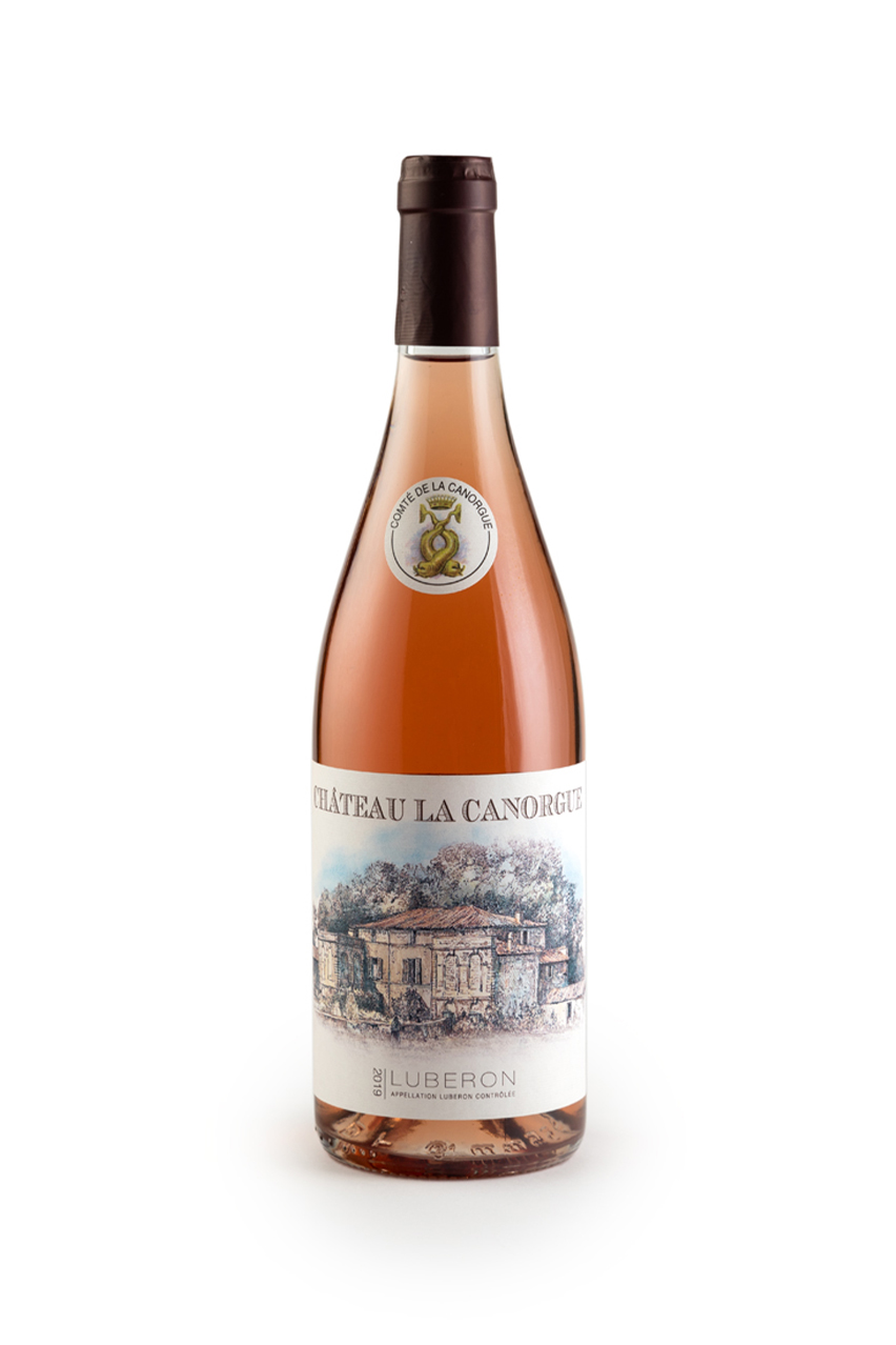 Вино Ла Канорг Розе, розовое, сухое, 0.75л